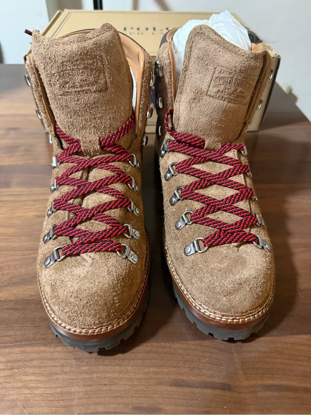 Polo Ralph Lauren Alpine Suede Trail Boot Men’s Size 11 Boots in ‘Desert Polo”